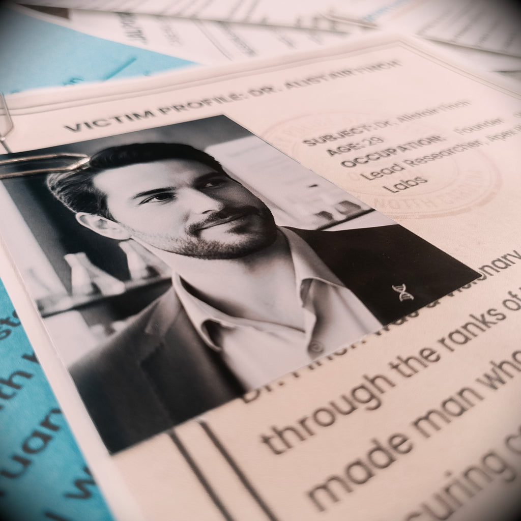 The Finch Anomaly | Corporate Cold Case Murder Mystery Case