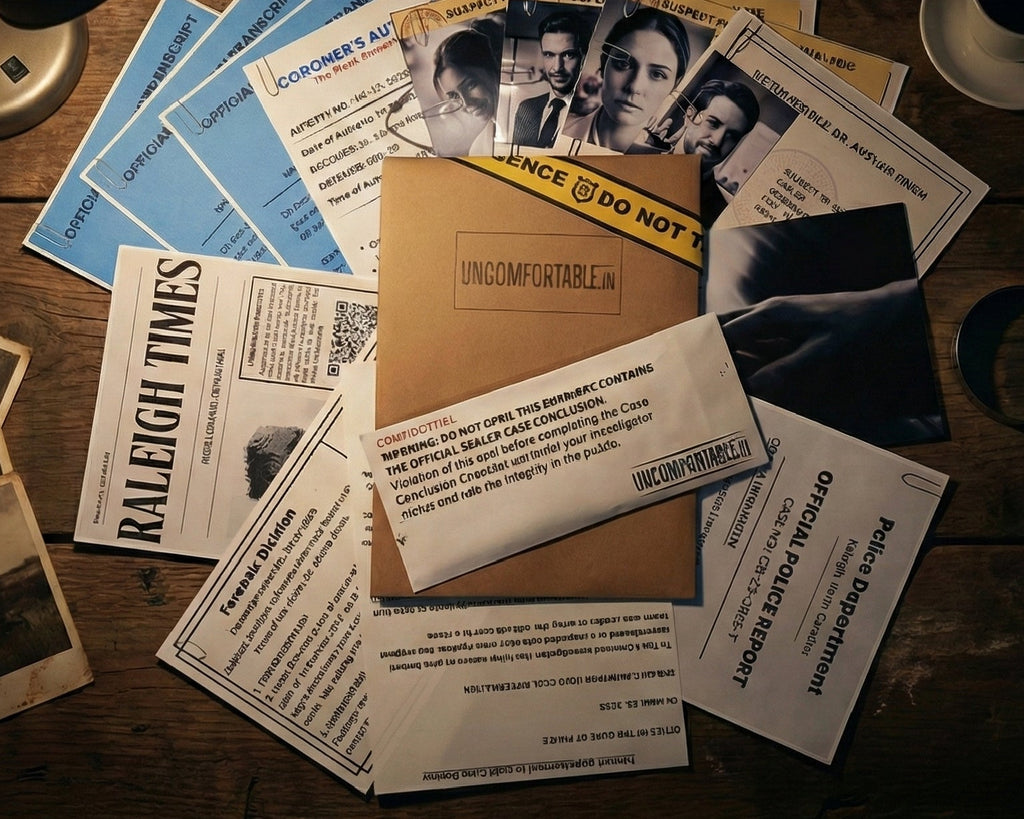 The Finch Anomaly | Corporate Cold Case Murder Mystery Case