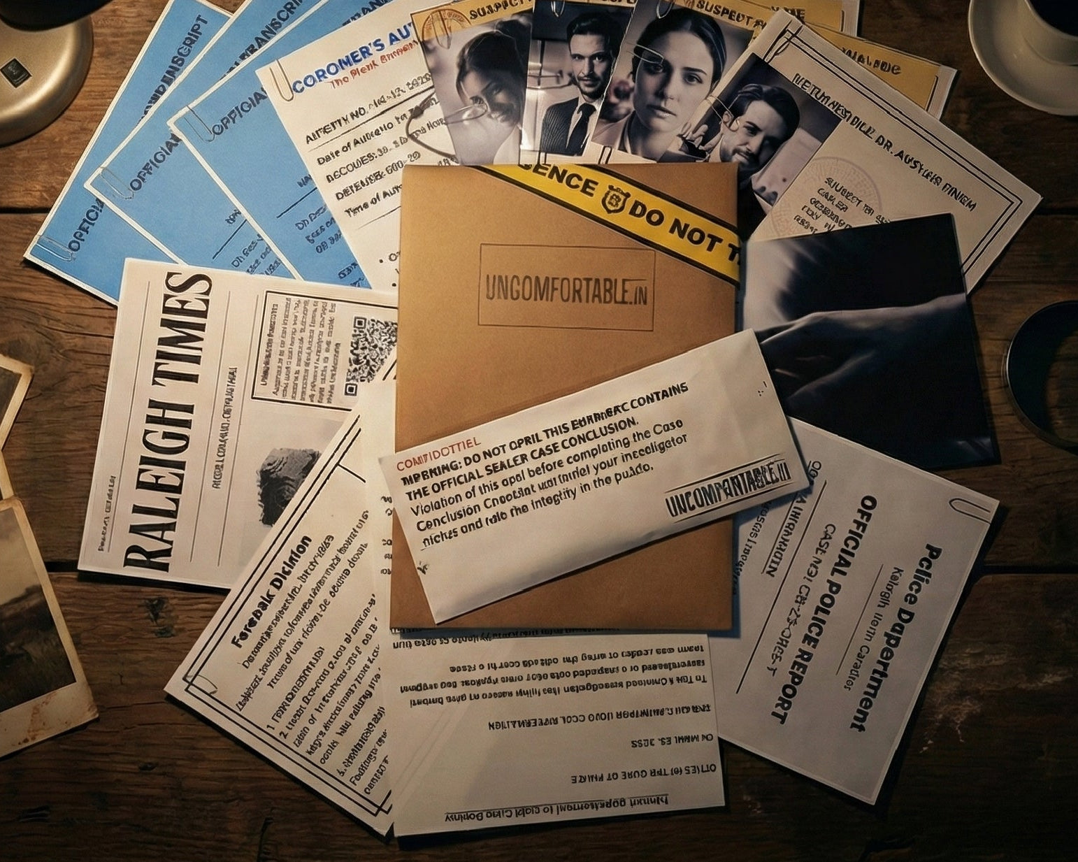 The Finch Anomaly | Corporate Cold Case Murder Mystery Case